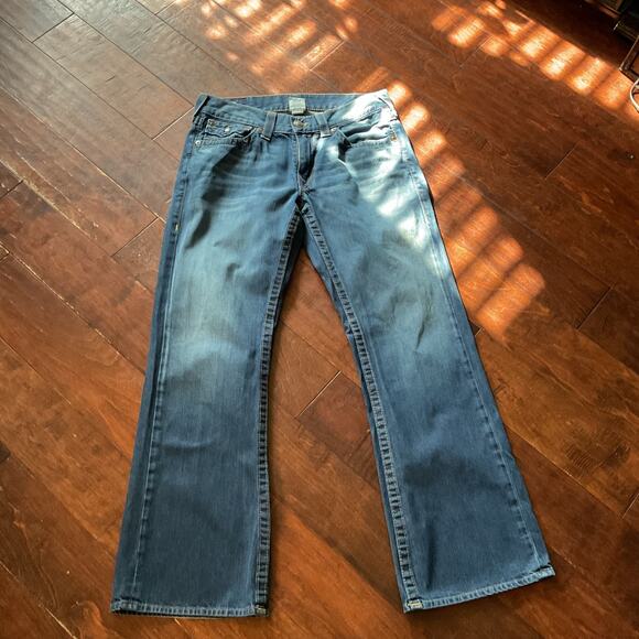 True Religion Men's Billy Bootcut Jeans - Size 34
